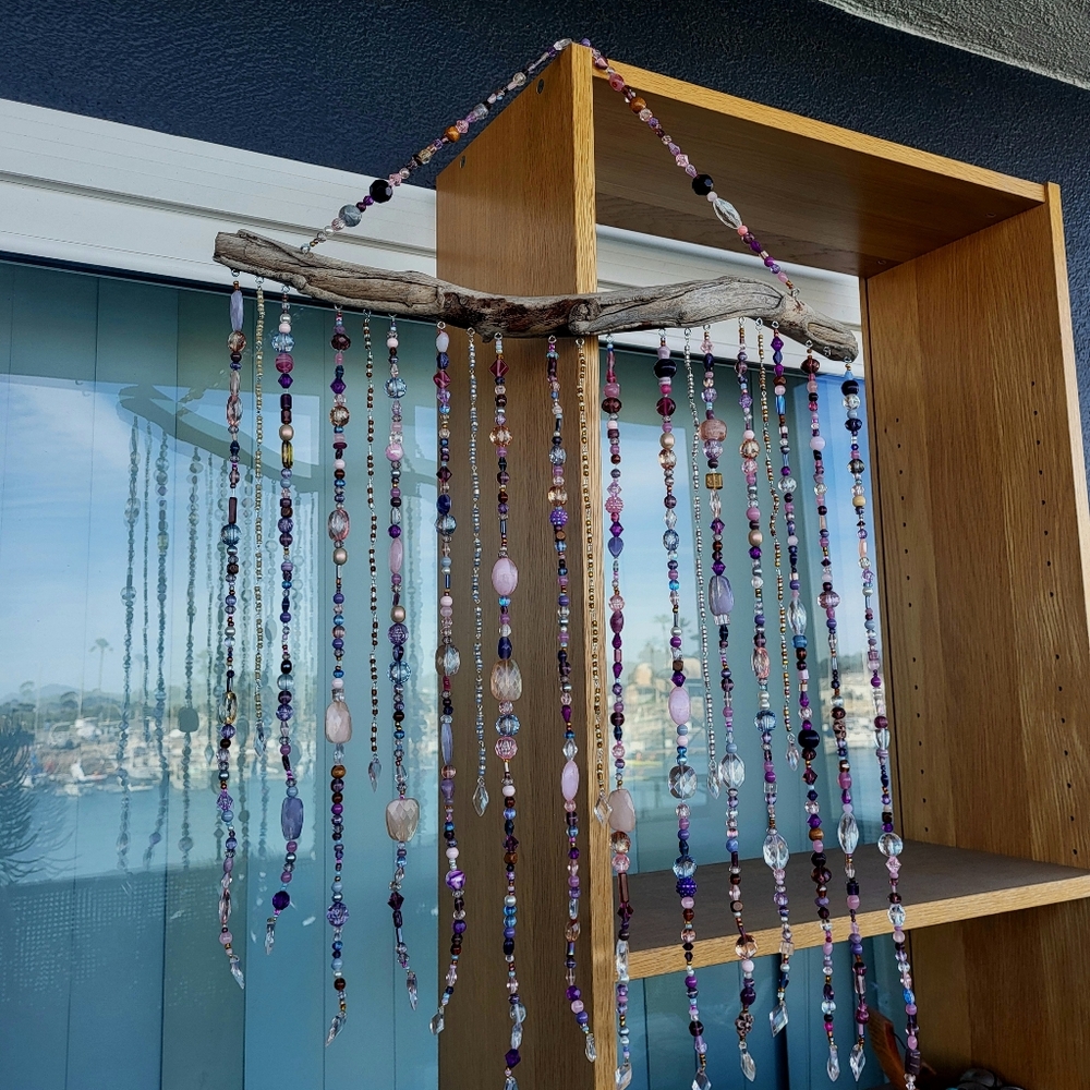 handmade suncatcher made with all natural materials